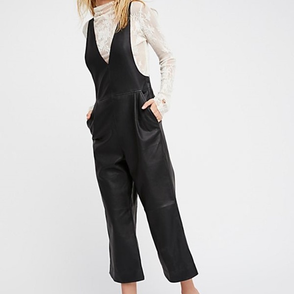Sold - Free People Fiona Overalls / Jumpsuit - Picture 2 of 8